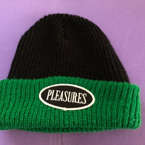 Pleasures knit cap black/green - Picture 1 of 4